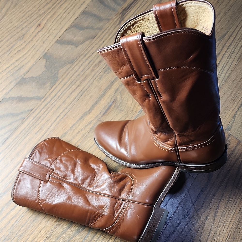 Justin Boots Men's Brown Leather Boots